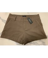 NEW Kenneth Cole Women Dress Shorts Pants Brown Size 0, 2, 4, 6, 8, 10, ... - $22.04 CAD