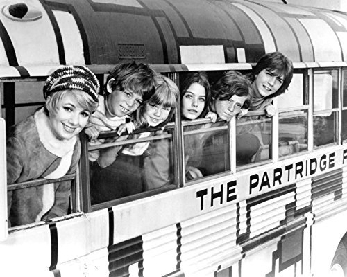 Primary image for The Partridge Family Cast Looking Out Of Bus 16x20 Canvas Giclee