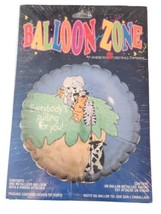 American Greetings Balloon Everybody's Pulling For You Mylar One Balloon Retro - $4.46