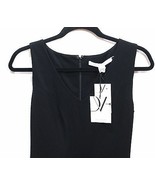 Diane von Furstenberg Dvf Carla Vestito Nero Taglie 2 Nwt - $241.79 CAD