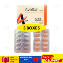 3 Boxes Aveflon 500mg 30&#39;s Treatment of Hemorrhoids/Piles -  FREE SHIPPING - £34.88 GBP