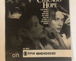 Chicago Hope Tv Print Ad  TPA4 - $5.93