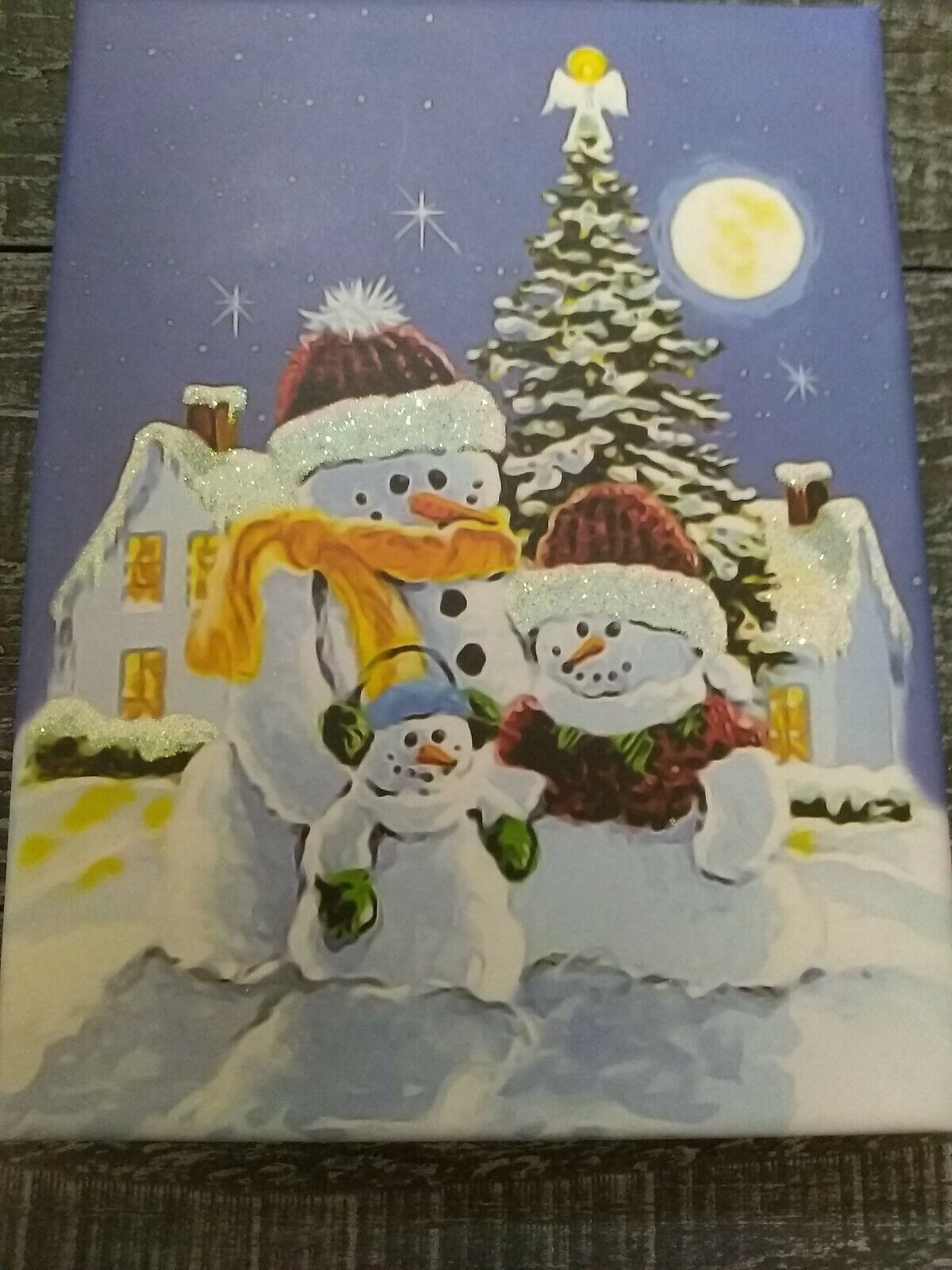 Primary image for Trimmerry Gift Card Boxes Merry Christmas Snowmen New