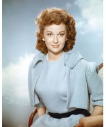Susan Hayward beautiful 1950&#39;s studio portrait in blue dress cardigan 12... - $373.69 MXN