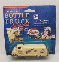 Pepsi Bottle Truck 1:37 Scale on Card - Golden Wheel Diecast -  Evolutio... - $9.88