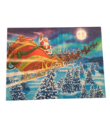 Hallmark Jigsaw Puzzle Merry Christmas to All Santa Claus Sleigh Reindee... - £10.26 GBP