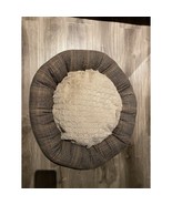 Donut Plush Pet Cat Or Small Dog Bed Soft Warm Calming Bed - $13.81