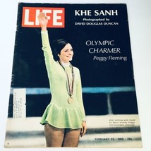 VTG Life Magazine February 23 1968 - Khe Sanh / Olympic Charmer Peggy Fleming - £10.36 GBP