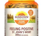 Sundown Feeling Positive St. John&#39;s Wort Stress Capsules, 300 Mg, 150 Ct - £19.65 GBP