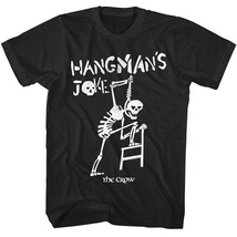 The Crow Hangman&#39;s Joke Men&#39;s T Shirt Horror Movie Skeleton Noose Murder... - $28.50+
