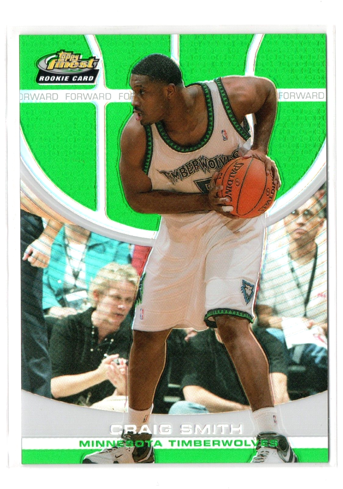 Primary image for 2005-06 Topps Finest 2006-07 Rookie Craig Smith #157 Green Refractor /129 NM-MT