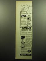 1958 Squibb Vionate Ad - Mary had a little llama.. but most people prefer dogs - £14.77 GBP