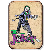 The Joker Retro Comic Art Tin Magnet Multi-Color - £8.68 GBP