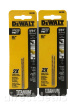 Dewalt DW1305 5/64&quot; Speed Tip  Drill Bit Pack of 2 - £11.67 GBP