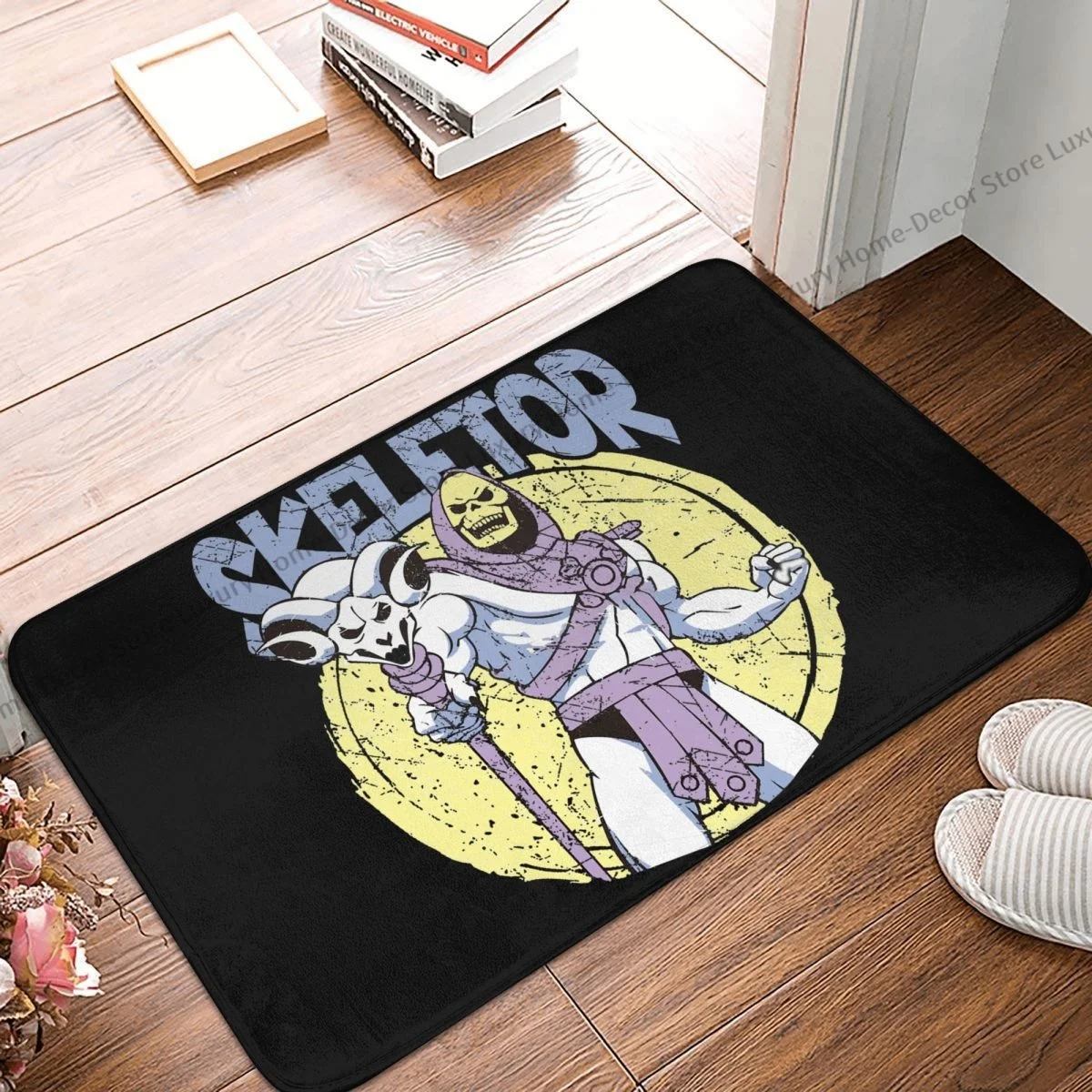 He-Man The Master Of The Universe Bathroom Non-Slip Carpet Skeletor Mat Doormat  - $15.99