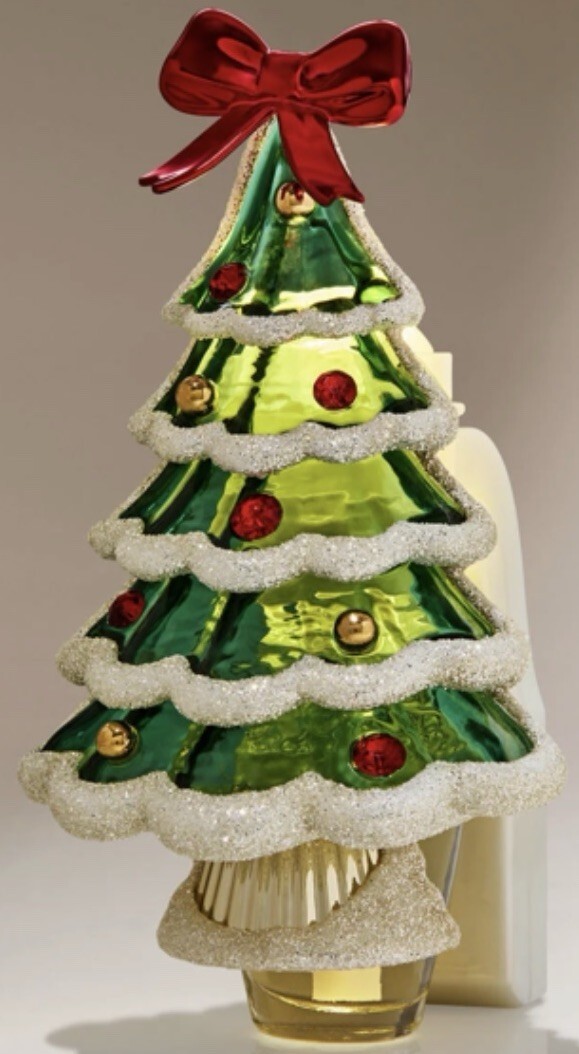 Bath and Body Works Classic Bow Tree Nightlight Wallflowers Fragrance Plug  - $34.99