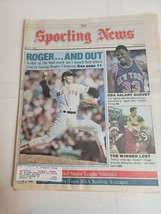 Vintage 1980s Sporting News Roger Clemens Patrick Ewing Red Sox Knicks 1988 - £6.06 GBP