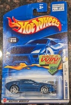 2002 Hot Wheels #16 First Edition 4/42 OVERBORED 454 Blue w/Silver Tampo... - $7.50