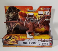 Jurassic World Dominion Atrociraptor Extreme Damage Dino Mattel 2021 Injured - £13.96 GBP