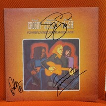 Crosby Still & Nash signed lp Play Replay, David Crosby, Original, Vinta... - $200.00 Crosby Still & Nash signed lp Play Replay, David Crosby, Original, Vinta... - $200.00