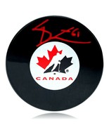 Mark Stone Autographed Team Canada Puck IGM COA Vegas Golden Knights Signed - $1,662.88 MXN
