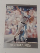 Jack Morris Minnesota Twins 1991 Fleer Ultra Card #U-39 - £0.76 GBP