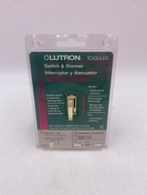 Lutron Toggler Switch &amp; Dimmer 600Watts TG-600PH-IV Single Pole Ivory Color - £9.70 GBP