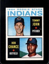 1964 Topps #146 Tommy JOHN/BOB Chance Vgex (Rc) Indians Rookies *X60725 - £20.49 GBP