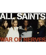 ALL SAINTS - WAR OF NERVES 1998 EU SHAZNAY LEWIS MELANIE BLATT NATALIE A... - $25.08