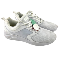 White Casual Lace Up Training Shoes Sz 9.5 Comfortable Women&#39;s Uniform  - £10.69 GBP