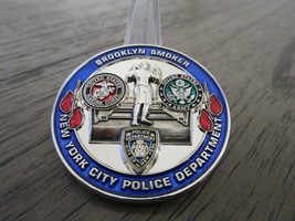 NYPD Boxing Brooklyn Smoker 72nd Precinct Grudge Match Challenge Coin #861B - £19.43 GBP