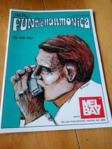 Mel Bays Fun With the Harmonica 1972-76 Instruction Book Vintage Sheet Music - £19.35 GBP