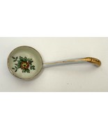 Vintage Noritake Fine China Small Ladle Spoon For Condiment with Gold Tr... - $9.62