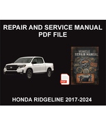 Honda Ridgeline 2017-2024 Repair Manual, Guide, WorkShop Book - $21.00