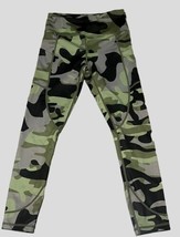 Zyia Active Women’s Athletic Leggings Size 4 Side Pockets Camo EXCELLENT... - £14.60 GBP