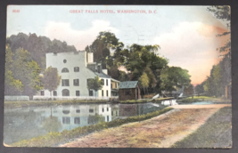 1908 Great Falls Hotel Washington DC Postcard AC Bosselman - £14.57 GBP