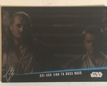 Star Wars Galactic Files Vintage Trading Card #WM5 Liam Neeson Ewan McGr... - £1.98 GBP