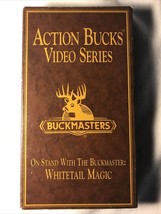 VHS Action Bucks Video Series On stand With The Buckmaster Whitetail Magic - $3.99