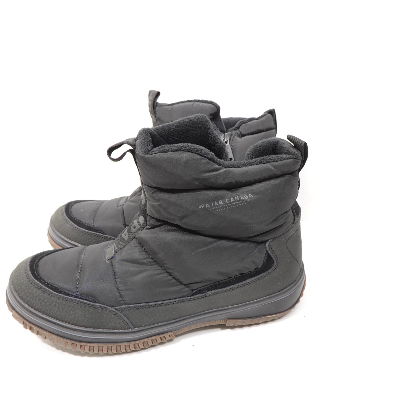 Pajar Canada Exo Lite Men's Waterproof Black Boots Size 11 Winter Snow Side Zip Item image 12