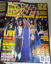 The Official Kiss &quot;Farewell Photo Album&quot; Magazine Winter 2000 Pull Out Posters - £7.90 GBP