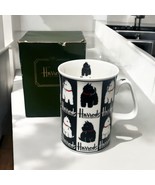 Harrods Knightsbridge Porcelain Coffee Tea Mug England Scottish Terrier ... - £17.56 GBP