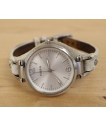 Fossil Riley ES2829 Women&#39;s White Leather Analog Dial Quartz Wrist Watch - £11.79 GBP