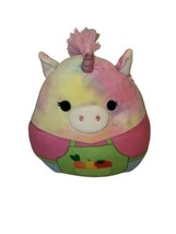 Squishmallow Esmerelda Grocery Grocer Hero Plush Unicorn rainbow pastel 8” - $8.20