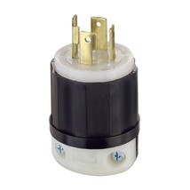 Leviton 2711 30 Amp, 125/250 Volt, NEMA L14-30P, 3P, 4W, Locking Plug, I... - £18.86 GBP