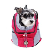 Pets Carrier Backpack I Portable Folding Travel Bag For Small Dogs &amp; Cat... - £25.51 GBP