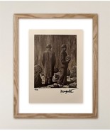 René Magritte - Original Signed Print with COA and $3,500 Appraisal - $2,593.22 CAD