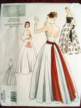 Vogue Vintage Model Pattern 2239 Misses&#39; Dress, Belt &amp; Sash, Size 10 (Bu... - £15.38 GBP