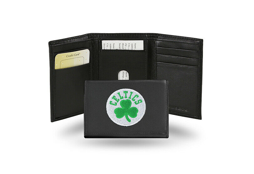 NBA Boston Celtics Embroidered Tri-Fold / Wallet - $37.23