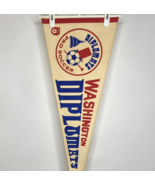 Washington Diplomats VTG NASL 30 x 12 Full Size Soccer Pennant Defunct 1... - $24.45