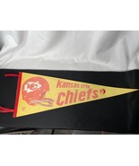Vintage Kansas City Chiefs Full Size Pennant with Tails and Hard Plastic... - €16,30 EUR